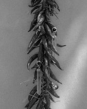 Load image into Gallery viewer, Lava onyx earrings