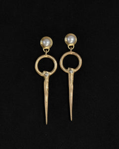 Magus pearl earrings