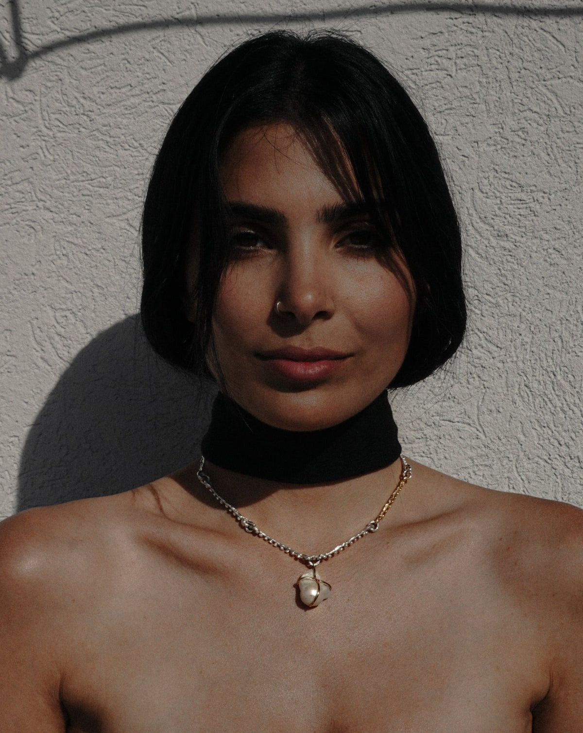 Pearl choker