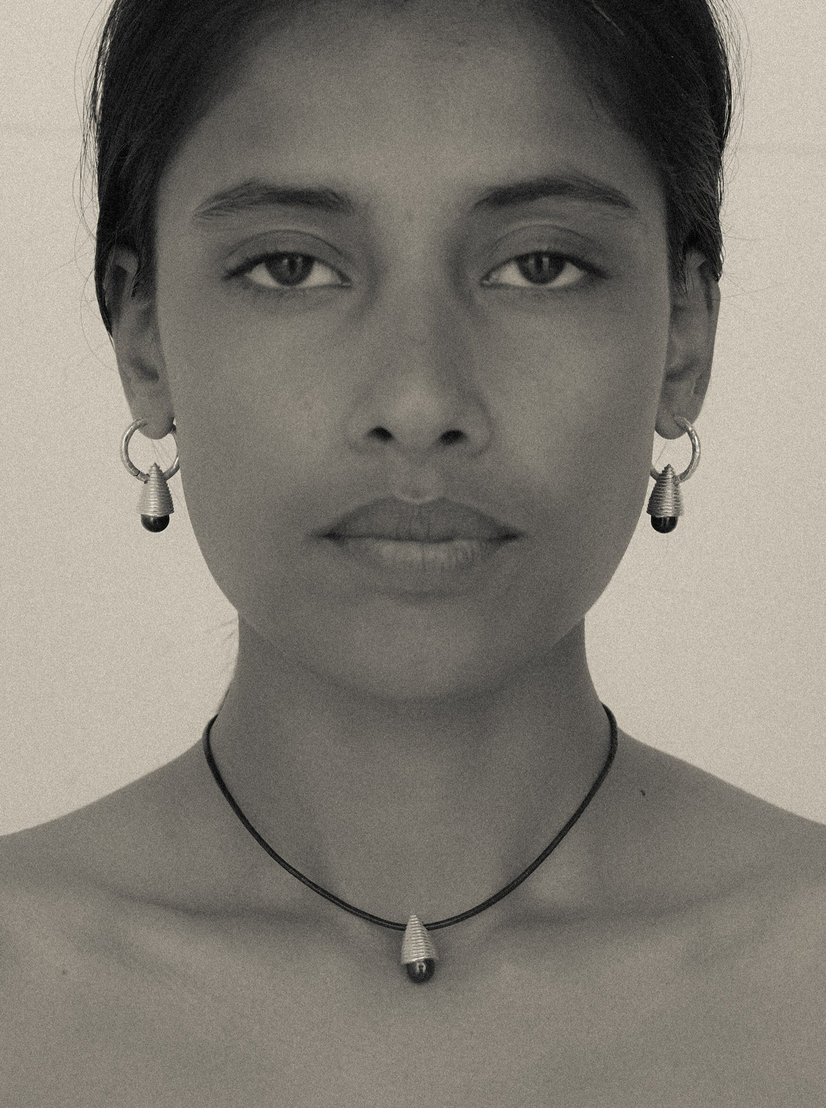 Shrine necklace, silver by Zeme Studio