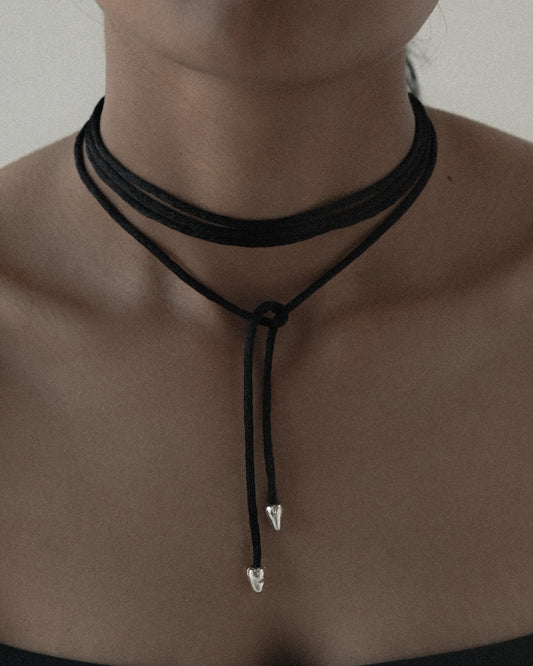Loom choker by Zeme Studio