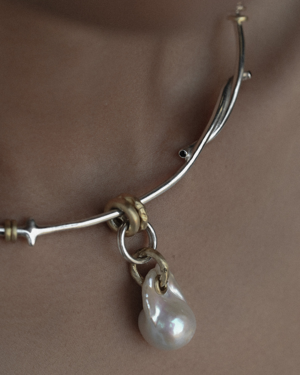Vivara choker, silver