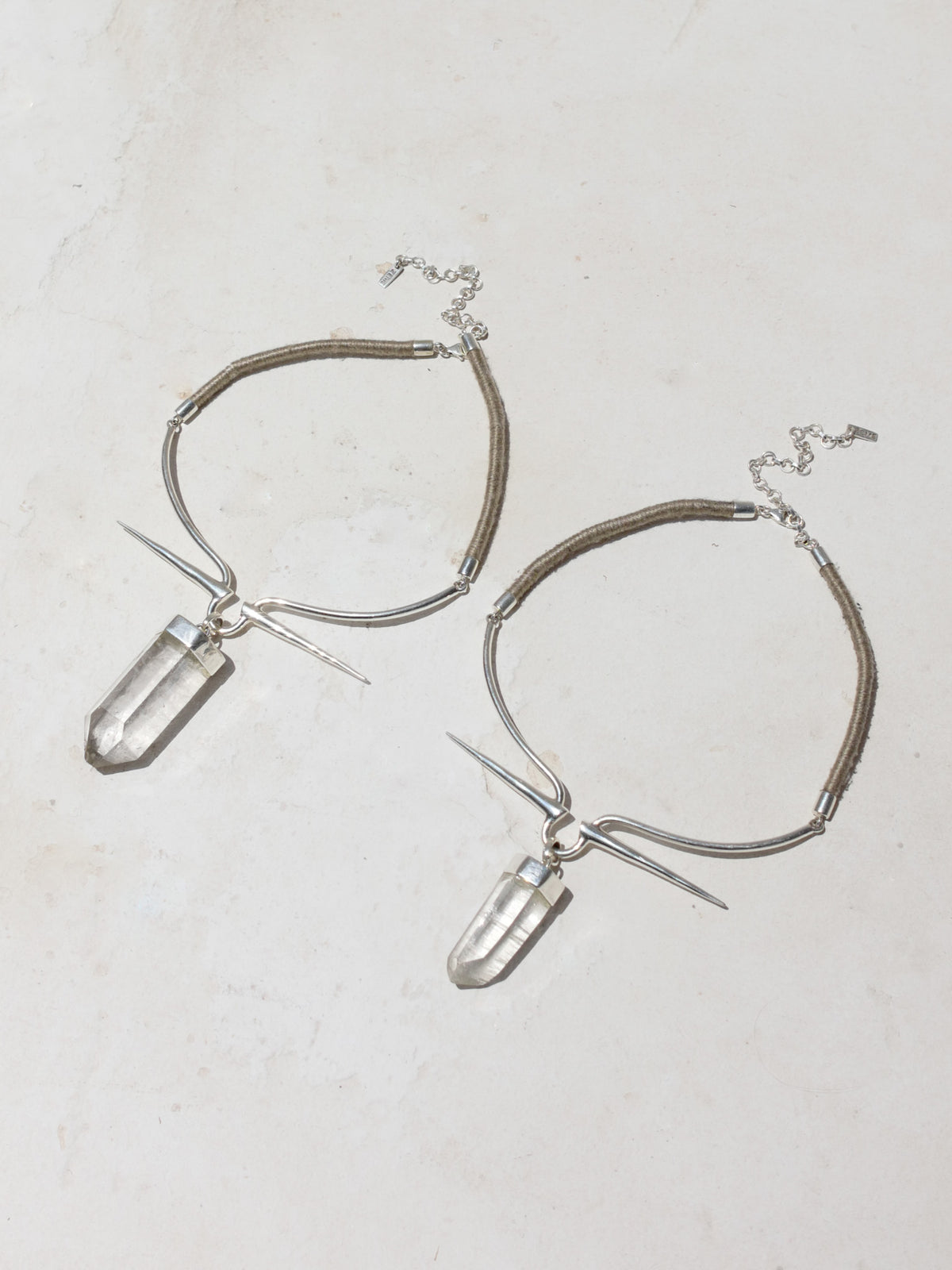Adama choker, silver