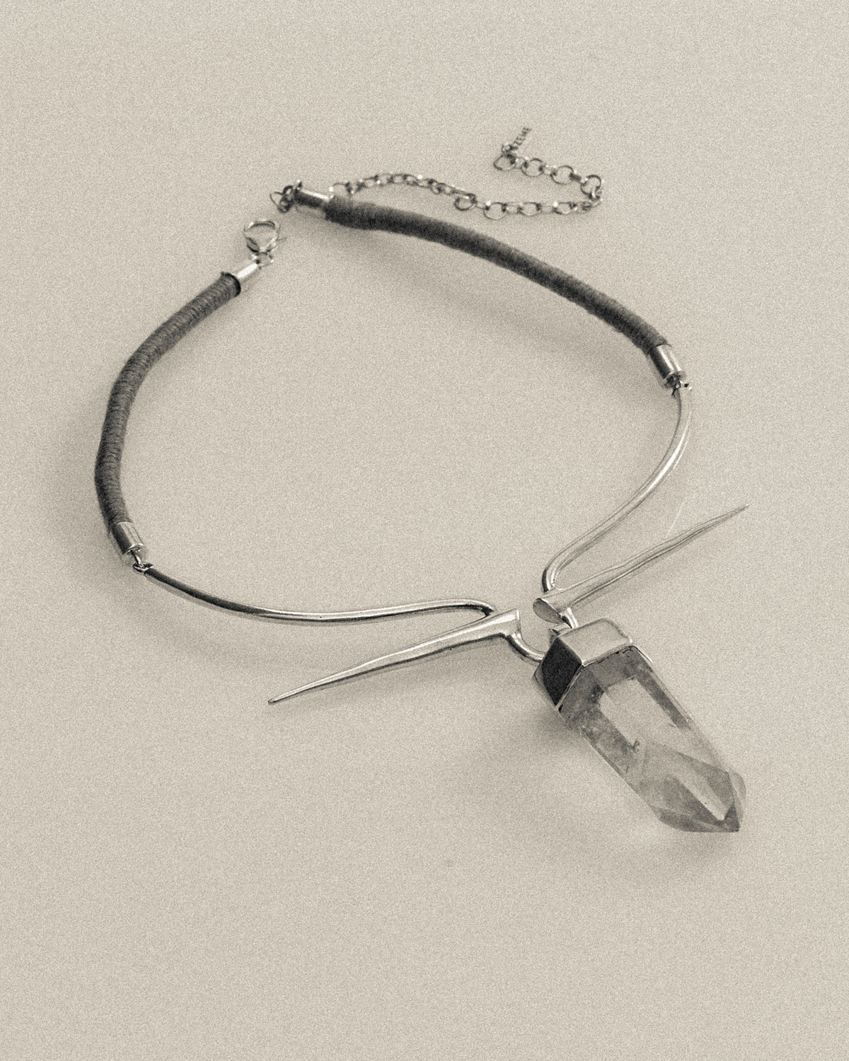 Adama choker, silver