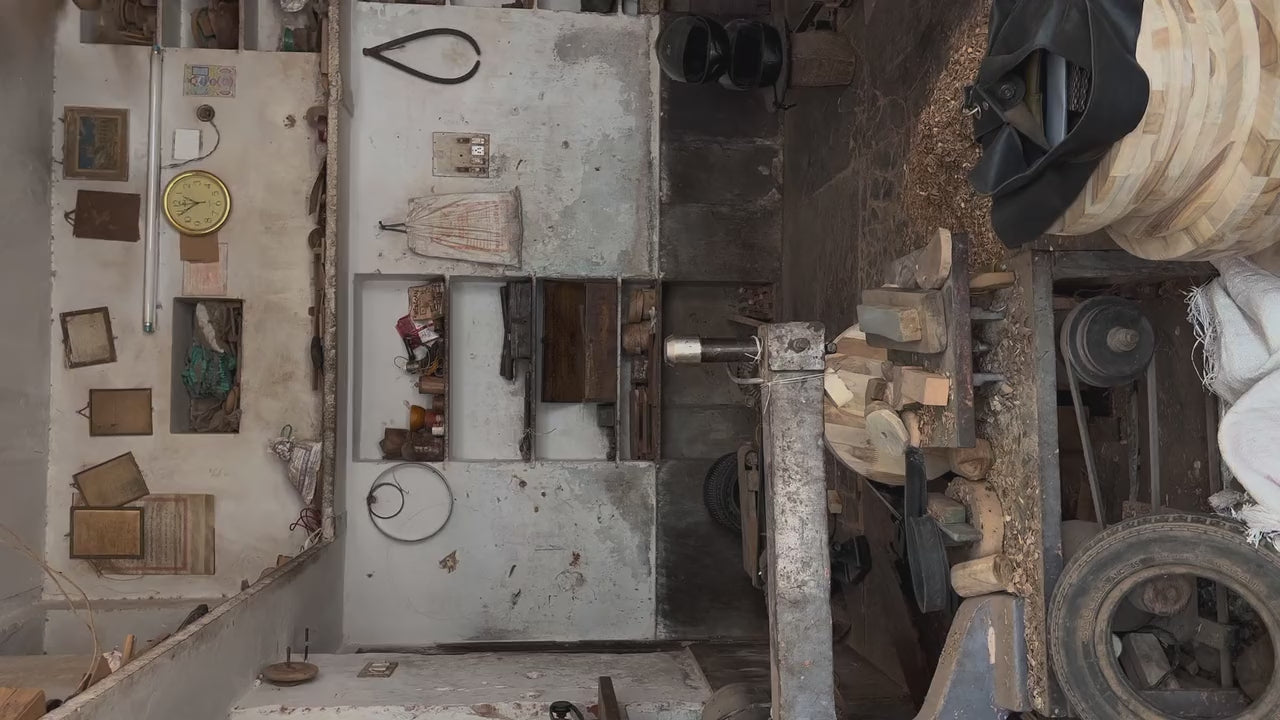 Hands at work in the Jaipur workshop