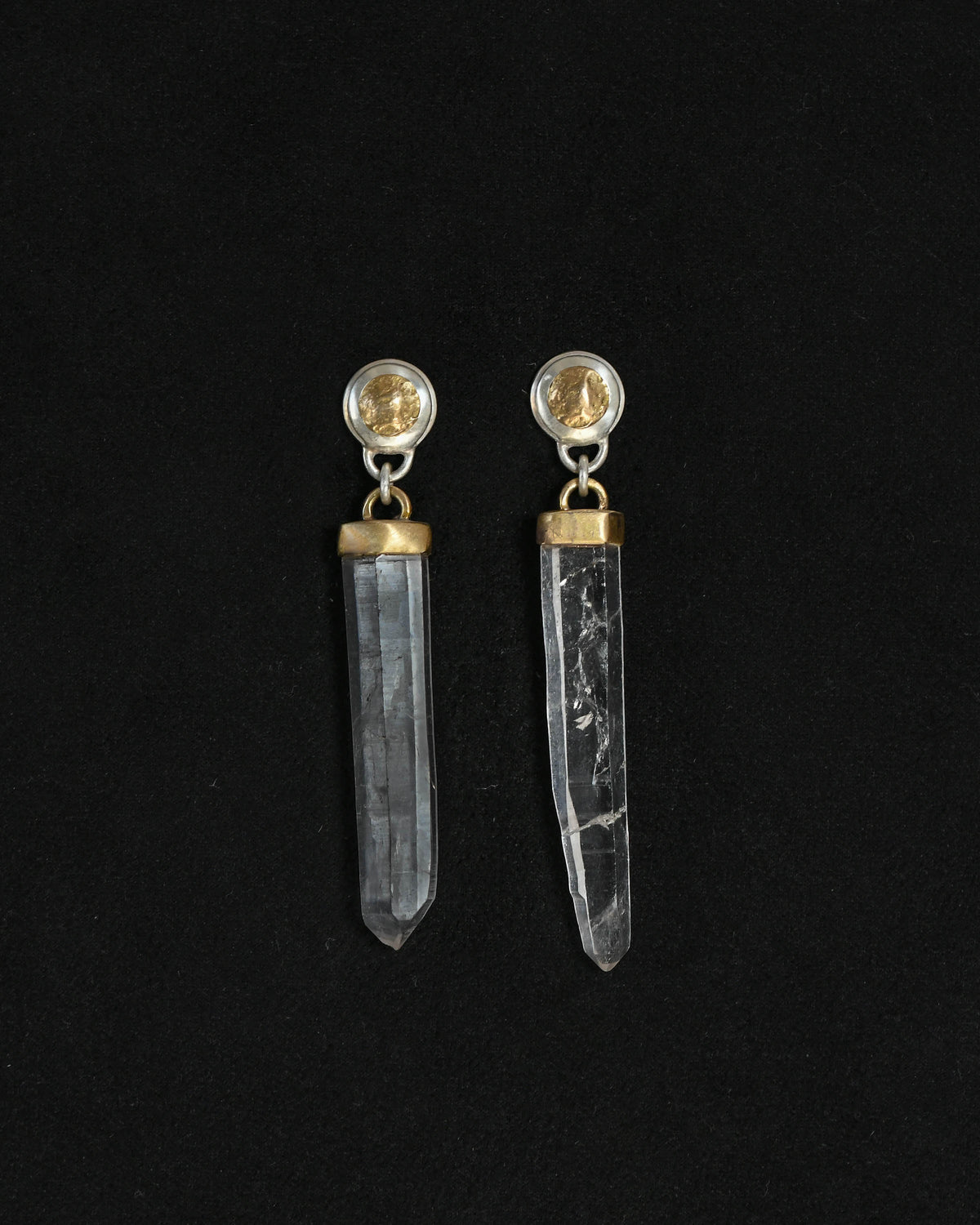 Lava earrings, mixed