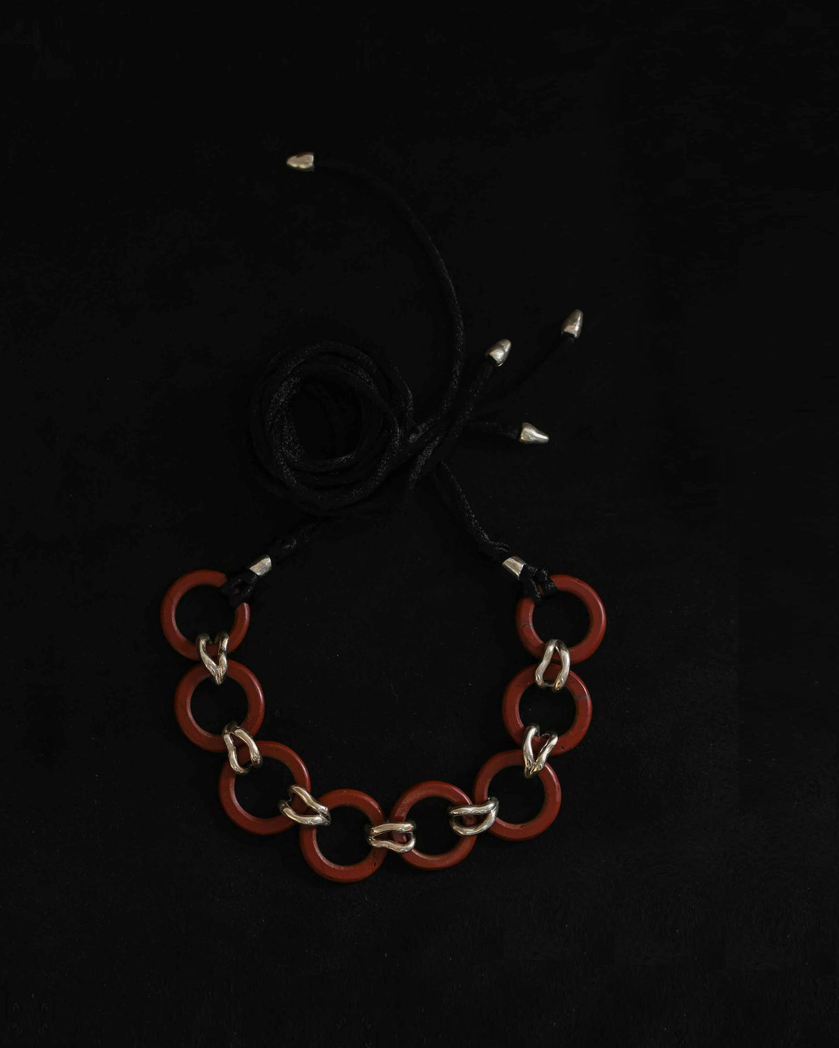 Veset choker, red jasper