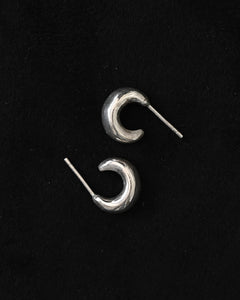 Seed earrings silver
