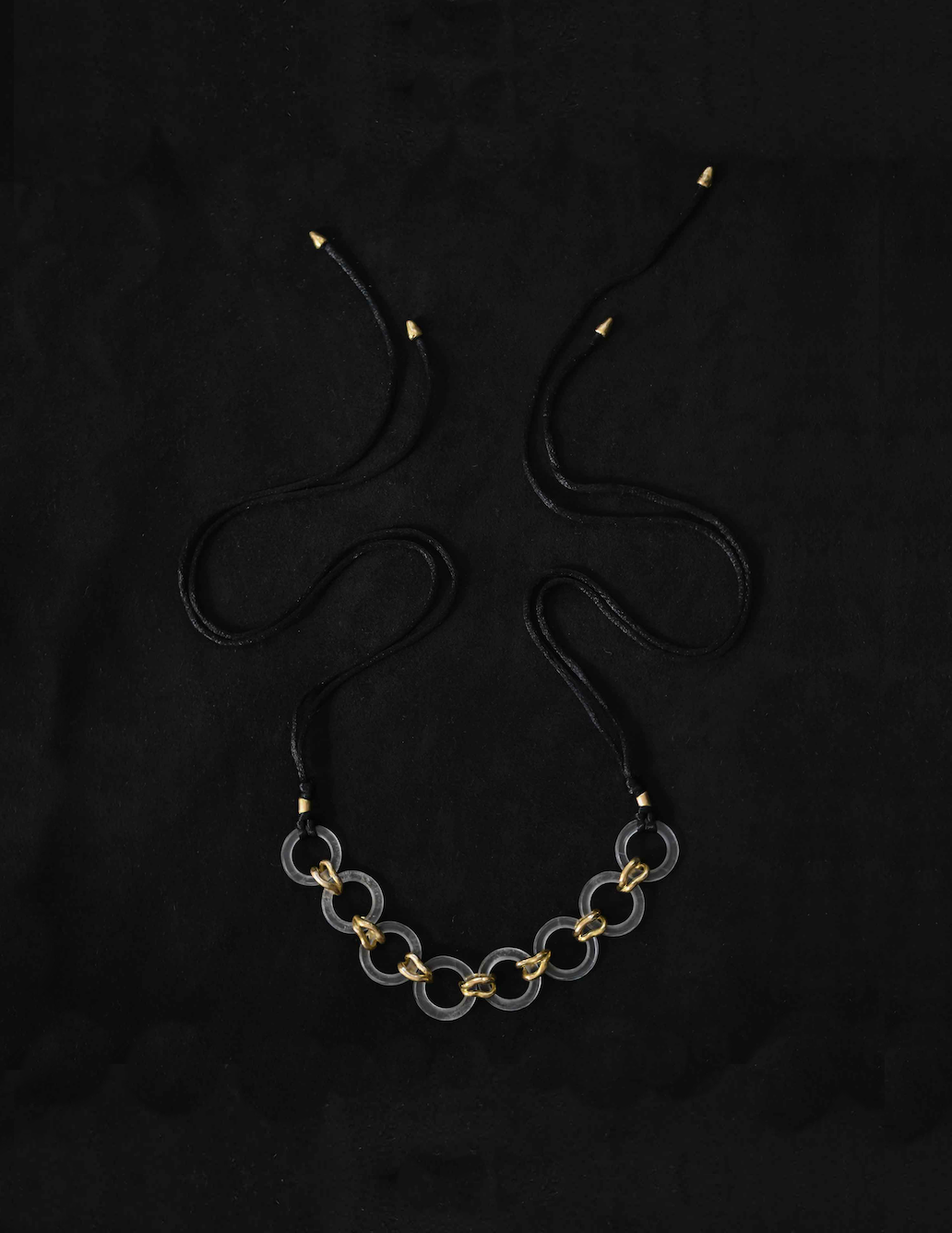 Veset choker, quartz by Zeme Studio